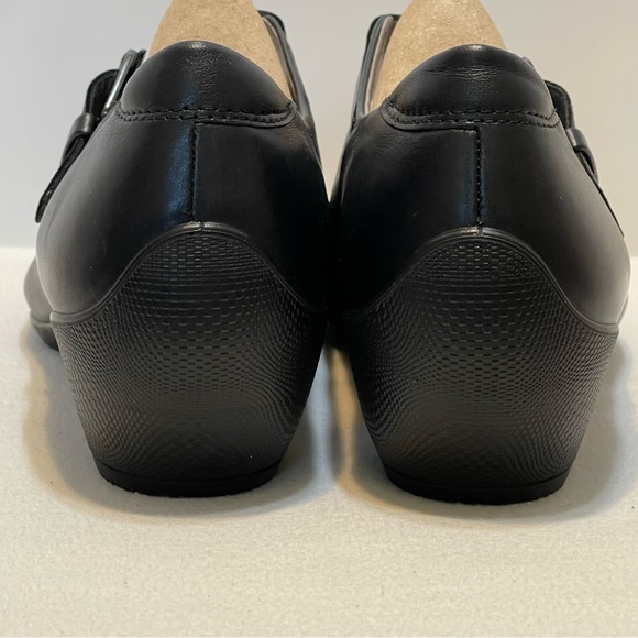 ECCO MARY JANE PUMPS BLACK SIZE 41 (10) - Picture 3 of 11